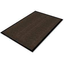 Genuine Joe Gold Dual-Rib Hard Surface Floor Mat [MAT;RIB;DUAL;CHOCOLATE;4X6-EA]