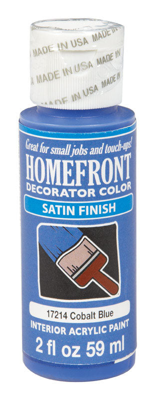 HOMEFRONT - Homefront Satin Cobalt Blue Hobby Paint 2 oz - Case of 3