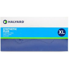 Halyard Synthetic Plus PF Vinyl Exam Gloves [GLOVE;XL-BX]