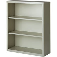 Lorell Fortress Series Bookcase [BOOKCASE;12"DX42"H;GY-EA]