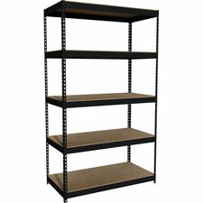 Lorell Fortress Riveted Shelving [SHELVING;RIVETED;24X48X84-EA]