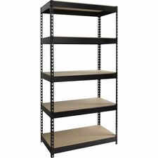 Lorell Fortress Riveted Shelving [SHELVING;RIVETED;18X36X72-EA]