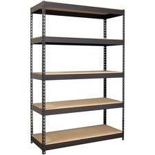 Lorell Fortress Riveted Shelving [SHELVING;RIVETED;18X48X72-EA]