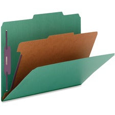 Nature Saver 2/5 Tab Cut Legal Recycled Classification Folder [FOLDER;CLSSFCTN;LGL;1DIV;GN-BX]