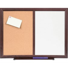 Lorell Combo Dry-Erase/Cork Board [BOARD;COMBO;DRYE/BLTN;2X1.5-EA]