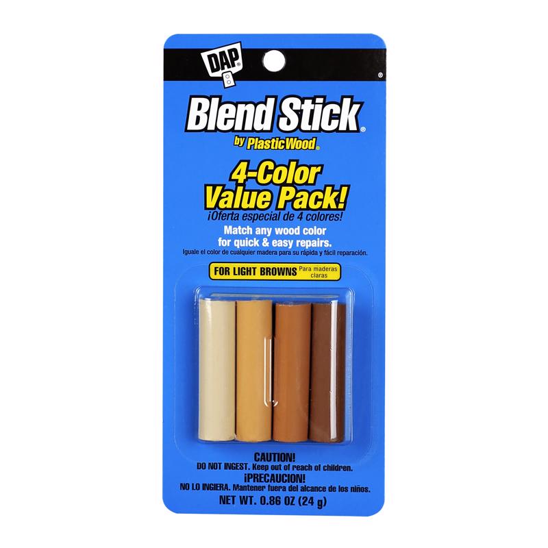 DAP - DAP Plastic Wood Light Browns Blend Sticks 0.86 oz - Case of 6