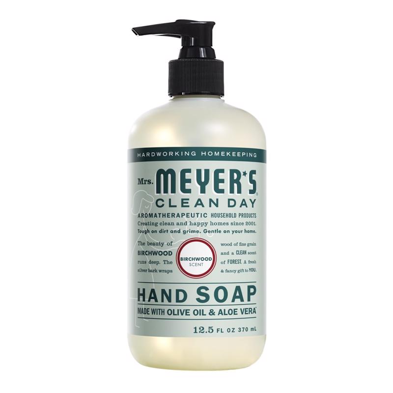 MRS. MEYER'S - Mrs. Meyer's Clean Day Organic Birchwood Scent Hand Soap 12.5 oz - Case of 6