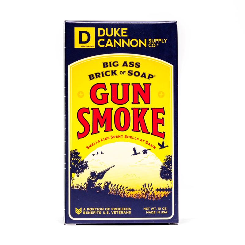 DUKE CANNON - Duke Cannon Gray Brick Herbal Soap 10 oz 1 pk