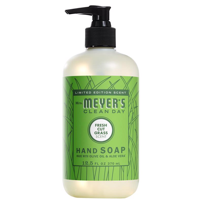 MRS. MEYER'S - Mrs. Meyer's Clean Day Fresh Cut Grass Scent Liquid Hand Soap 12.5 oz - Case of 6