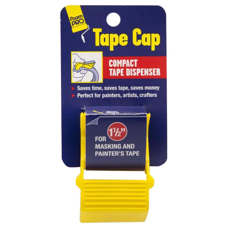 FOAM PRO - Foam Pro 1.5 in. W X 3 in. L Tape Cutter Yellow - Case of 30