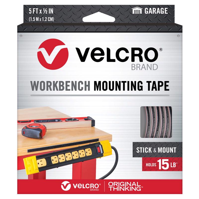 VELCRO BRAND - VELCRO Brand Large Foam Workbench Mounting Tape 60 in. L 1 pk