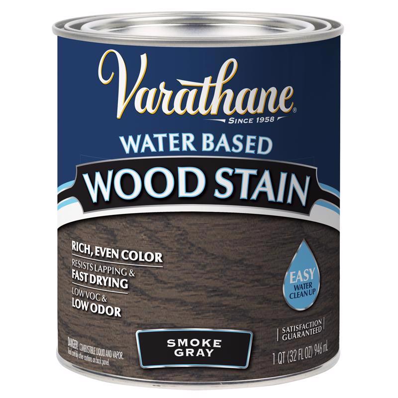 VARATHANE - Varathane Semi-Transparent Smoke Gray Wood Stain 1 qt - Case of 2