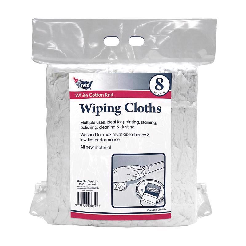 PAINT USA - Paint USA Cotton Knit Wiping Rags 8 lb