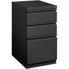 Lorell 20" Box/Box/File Mobile File Cabinet with Full-Width Pull [PEDESTAL;MOBL;20"; BBF-EA]