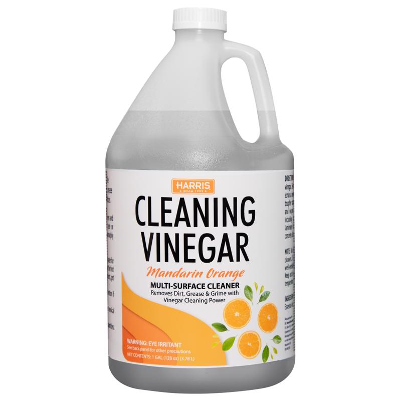HARRIS - Harris Orange Scent Concentrated All Purpose Cleaning Vinegar Liquid 128 oz - Case of 4
