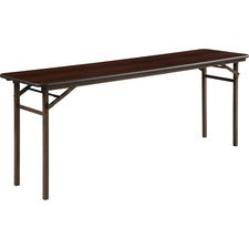 Lorell Economy Folding Banquet Table [TABLE;FOLDING;72X18;MAH-EA]