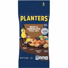 Hormel Foods Nuts & Chocolate Trail Mix - Chocolate, Nutty - 2 oz - 72 / Carton