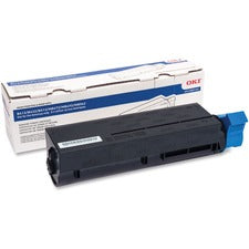 Oki Original Toner Cartridge - LED - 3000 Pages - Black - 1 Each [CRTDG;TONER;B412/512;BK;3K-EA]