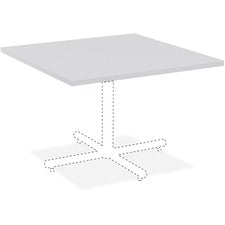 Lorell Hospitality Collection Tabletop [TOP;42";SQUARE;GY-EA]