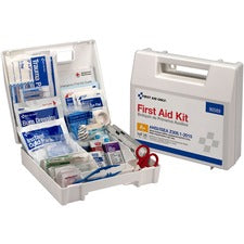 First Aid Only 25-Person Bulk Plastic First Aid Kit - ANSI Compliant [KIT;FA; ANSI BULK PLA 141PC-EA]