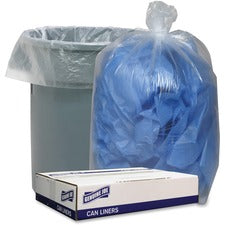 Genuine Joe Clear Low Density Can Liners [LINER;33X39;1.1MIL/LD;100CT-CT]