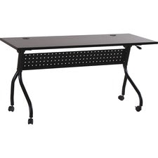 Lorell Flip Top Training Table [TABLE;TRN;FLIP;48X24;ES/BK-EA]