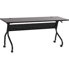 Lorell Flip Top Training Table [TABLE;TRN;FLIP;72X24;ES/BK-EA]