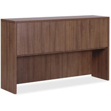 Lorell Essentials Series Stack-on Hutch with Doors [HUTCH;4DR;66X15;WT-EA]