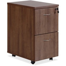 Lorell Essentials Series File/File Mobile File Cabinet [PEDESTAL;F/F;MOBILE;WT-EA]