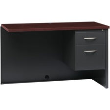 Lorell Fortress Modular Series Right Return [DESK; 24"X48" RH RET;CH/MH-EA]