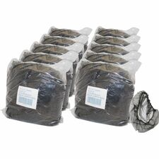Genuine Joe Black Nylon Hair Net [NET;HAIR;NYLON;BLK;LG;21"-CT]
