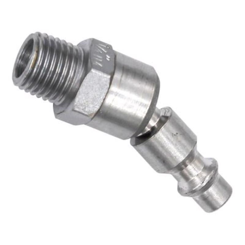 TRUFLATE - Tru-Flate Steel I/M Milton Swivel Plug 1/4 in. 1/4 in. 1 pc