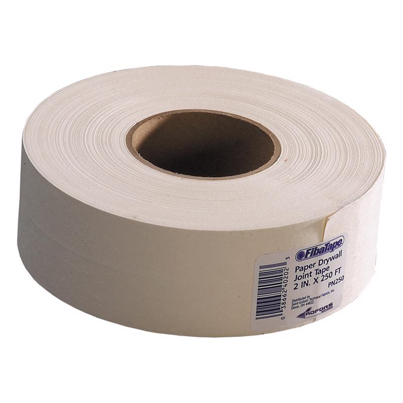 SAINT-GOBAIN ADFORS - Saint-Gobain ADFORS 250 ft. L X 2 in. W Paper White Drywall Joint Tape