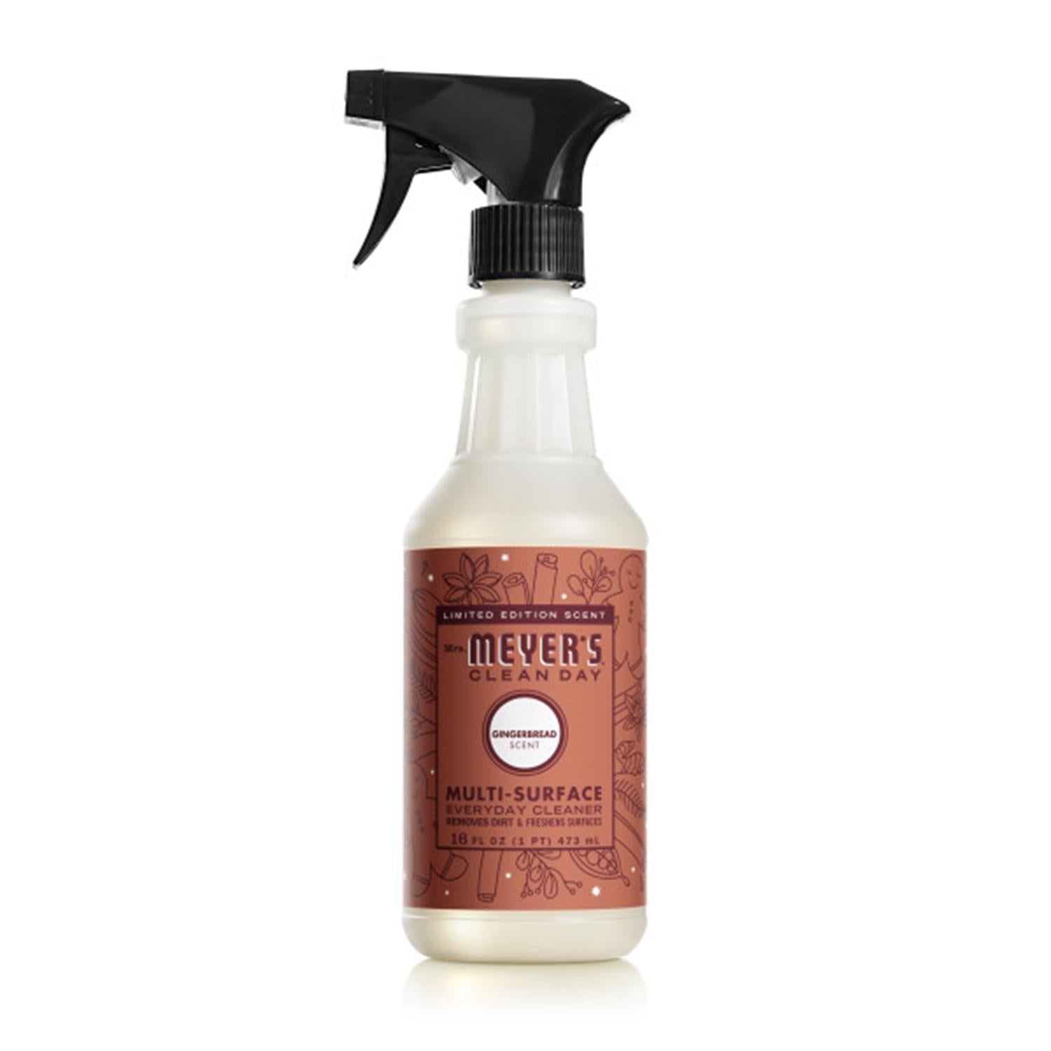 Mrs. Meyer's Clean Day Gingerbread Scent Multi-Purpose Cleaner Liquid Spray 16 oz - Case of 6