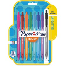 Paper Mate InkJoy 100 RT Pens [PEN;INKJOY;100RT;1.0MM;8PK-PK]