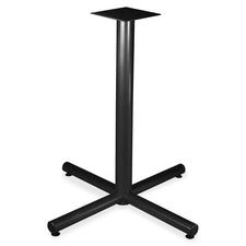 Lorell Hospitality 36" Bistro-Height Tabletop X-leg Base [BASE;X;F/36" TOP;40.75"H;BK-EA]