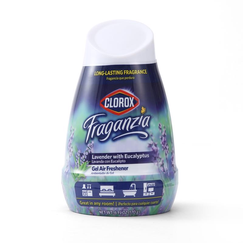 CLOROX - Clorox Fraganzia Lavender Scent Air Freshener 6 oz Gel 1 pk