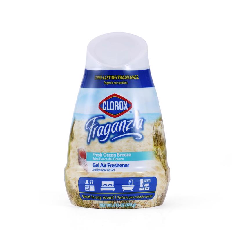 CLOROX - Clorox Fraganzia Fresh Ocean Breeze Scent Air Freshener 6 oz Gel 1 pk