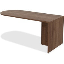 Lorell Essentials Series Peninsula Desk Box 1 of 2 [PENINSULA;66X30;1OF2;WT-EA]