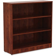 Lorell Laminate Bookcase [BOOKCASE;3-SHLF;36X12X36;CY-EA]