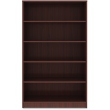 Lorell Laminate Bookcase [BOOKCASE;5-SHLF;36X12X60;MY-EA]