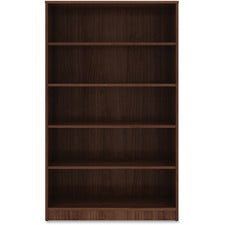 Lorell Laminate Bookcase [BOOKCASE;5-SHLF;36X12X60;WT-EA]
