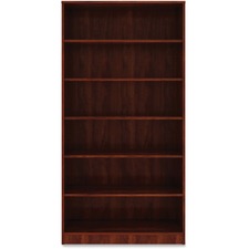 Lorell Laminate Bookcase [BOOKCASE;6-SHLF;36X12X72;CY-EA]