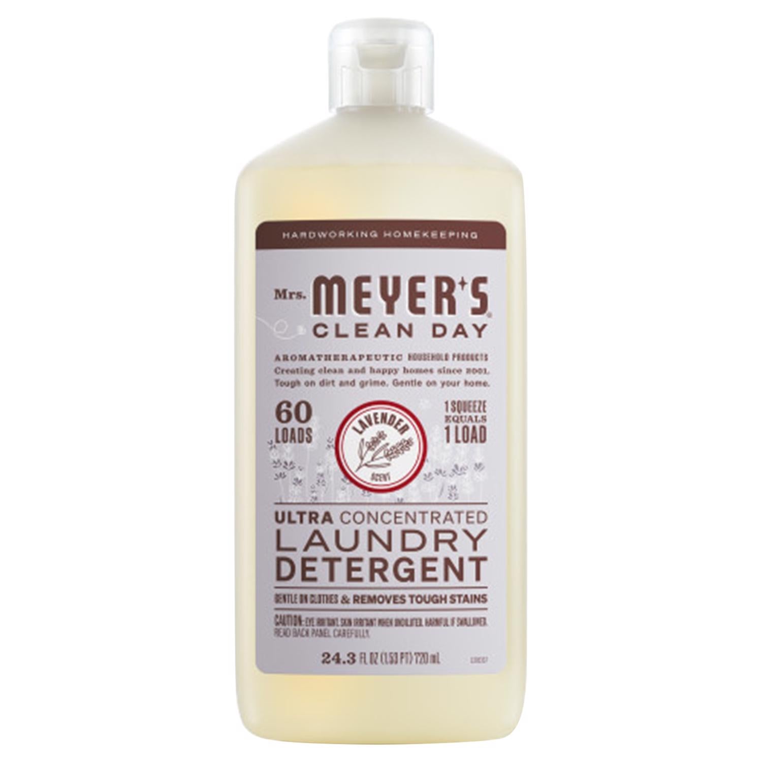 Mrs. Meyer's Clean Day Lavender Scent Laundry Detergent Liquid 24.3 oz 1 pk - Case of 6