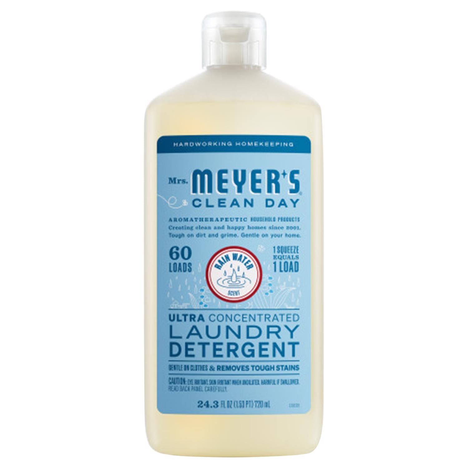Mrs. Meyer's Clean Day Rain Water Scent Laundry Detergent Liquid 24.3 oz 1 pk - Case of 6