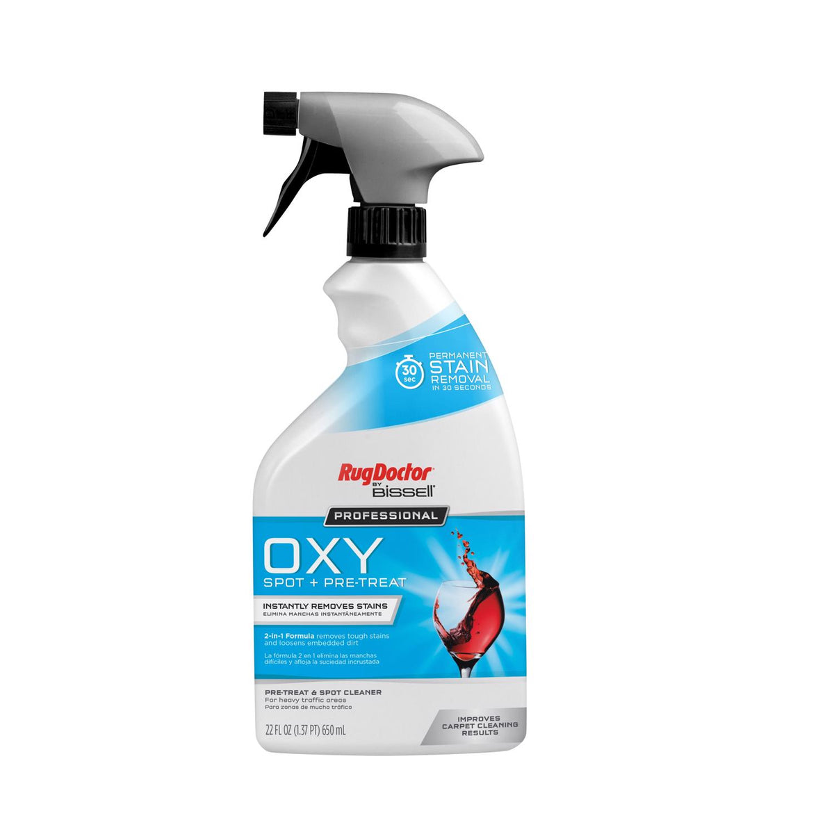 Rug Doctor Bissell Spot Treatment Stain Remover 22 oz Liquid - Case of 6