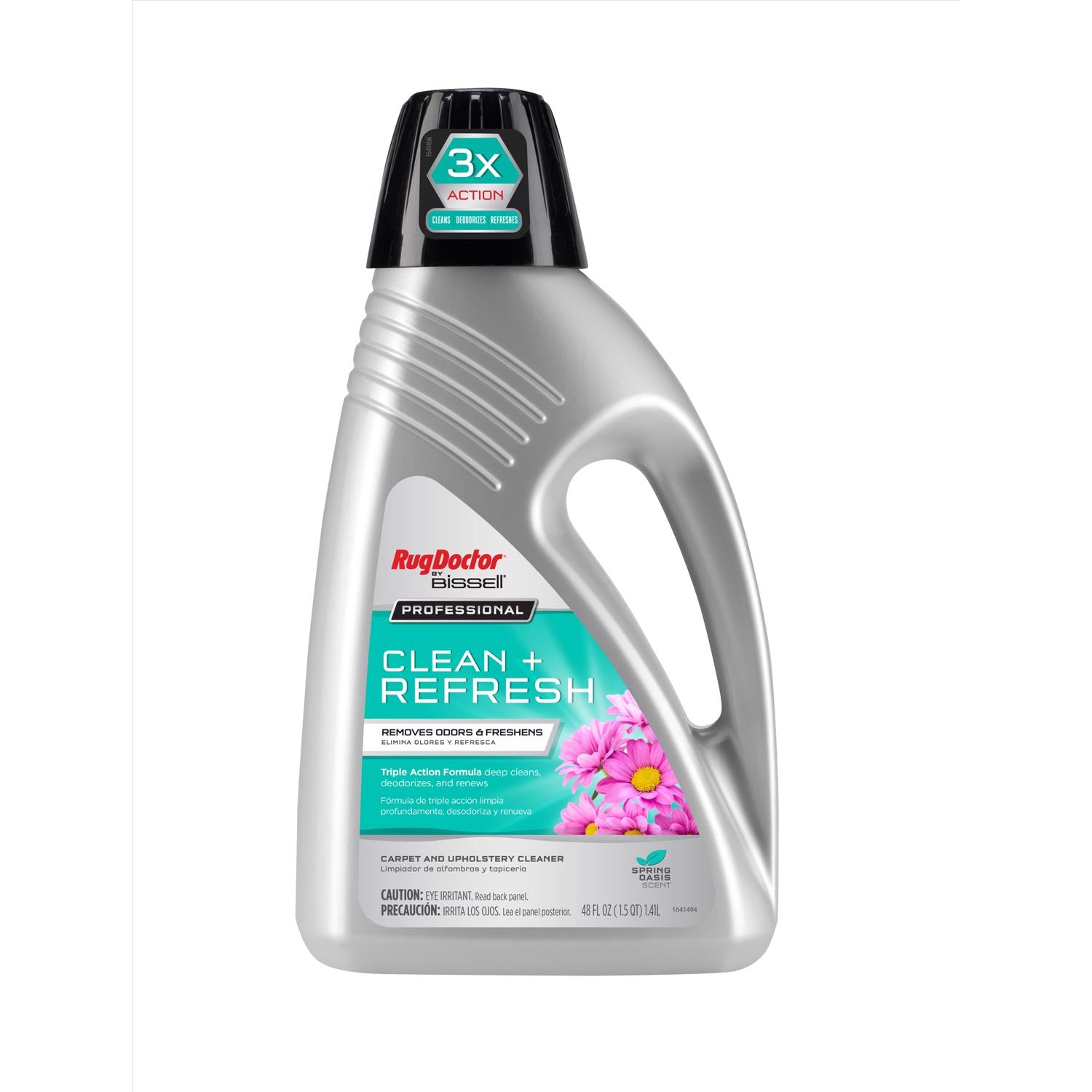 Rug Doctor Bissell Fresh Spring Scent Carpet and Upholstery Cleaner 48 oz Liquid Concentrated - Case of 6