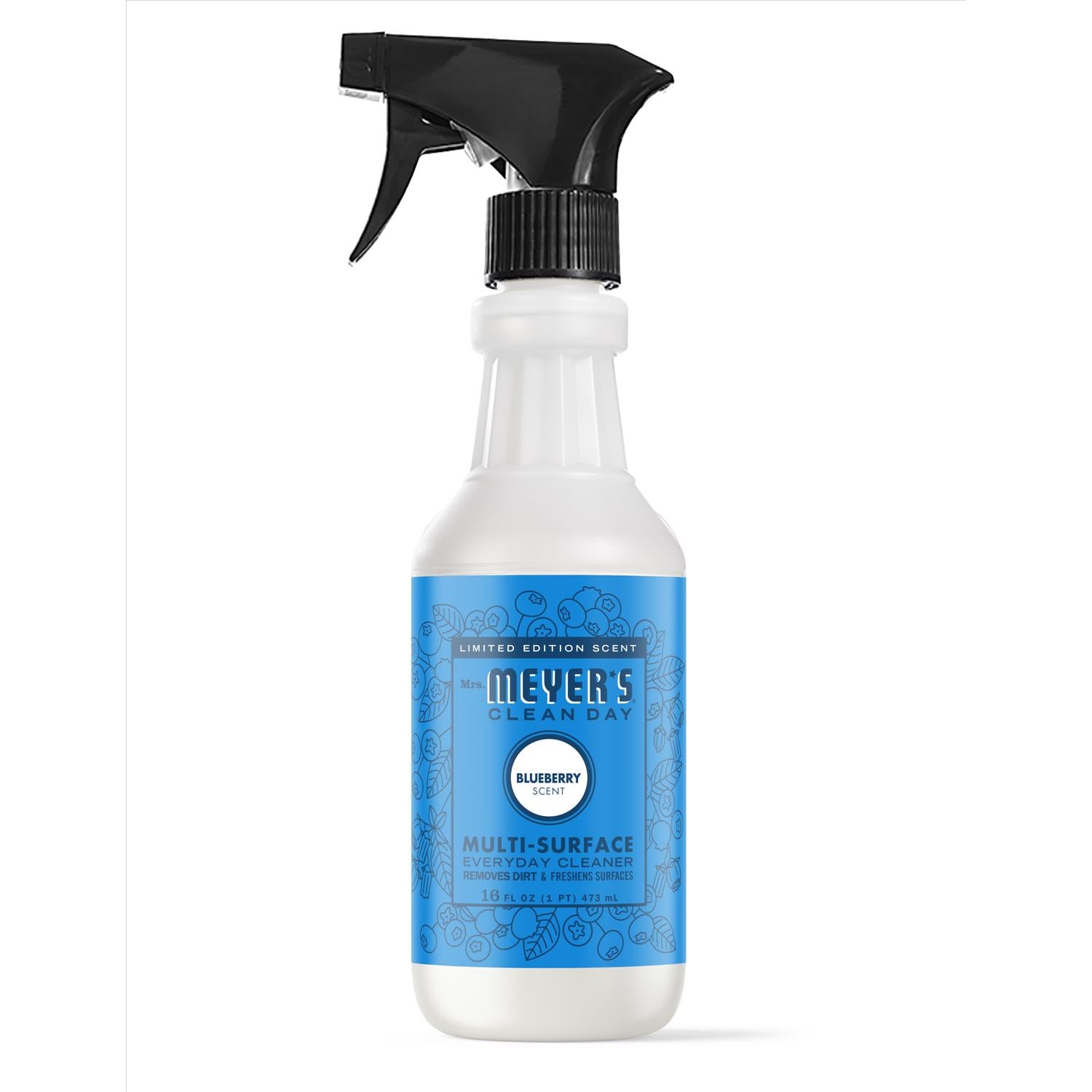 Mrs. Meyer's Clean Day Blueberry Scent Multi-Surface Cleaner Liquid 16 oz - Case of 6