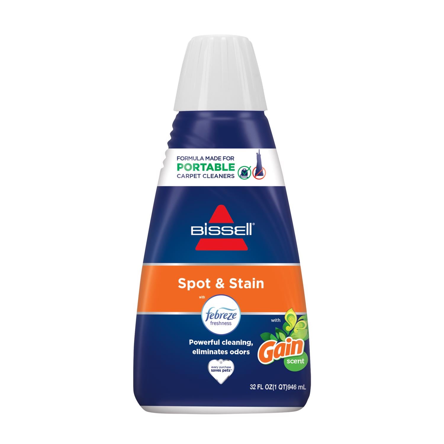 Bissell Febreze Floral. Original Gain Scent Carpet Cleaner 32 fl. oz. Liquid