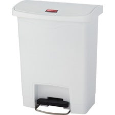 Rubbermaid Commercial Slim Jim 8-gal Step-On Container [CONTAINER;SLMJM;STEP;8GL;WE-EA]